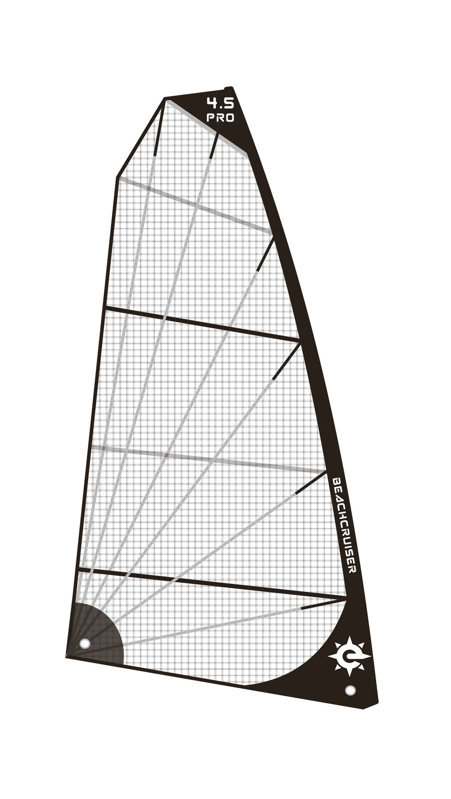 BeachCruiser Segel für Strandsegler 4.5 m² 